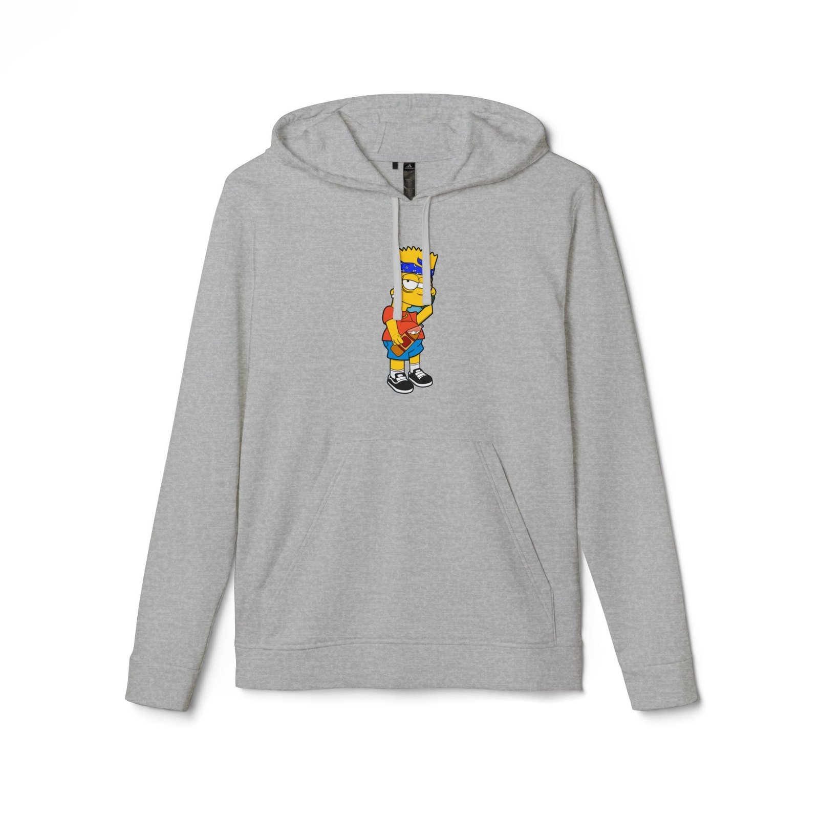 Bart Simpson Streetwear Adidas Fleece Hoodie - Image 13
