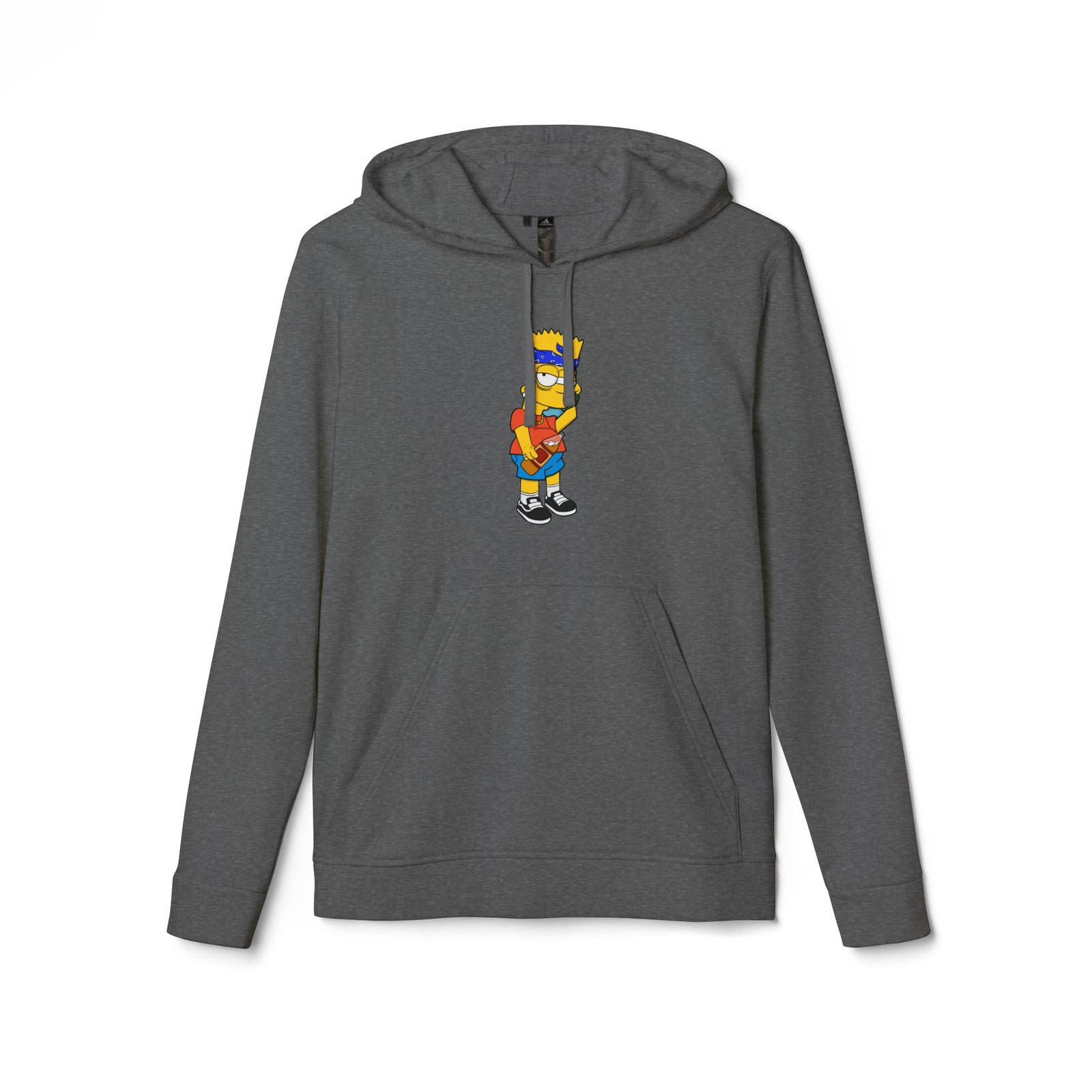 Bart Simpson Streetwear Adidas Fleece Hoodie - Image 9