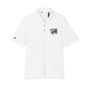 Rasta Lion Of Judah Adidas Performance Polo Shirt
