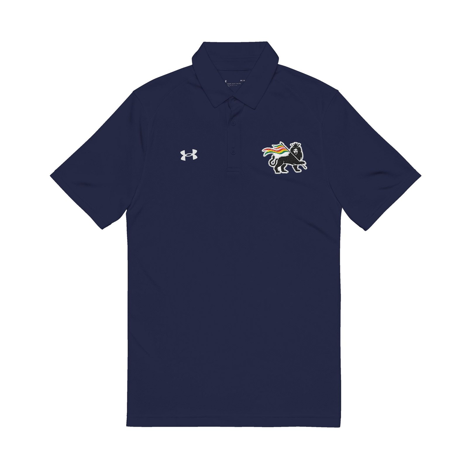 Rasta Lion Of Judah Under Armour® Men’s Polo - Image 9