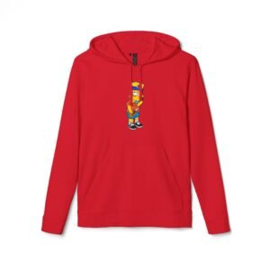 Cartoon Character Fleece Hoodie