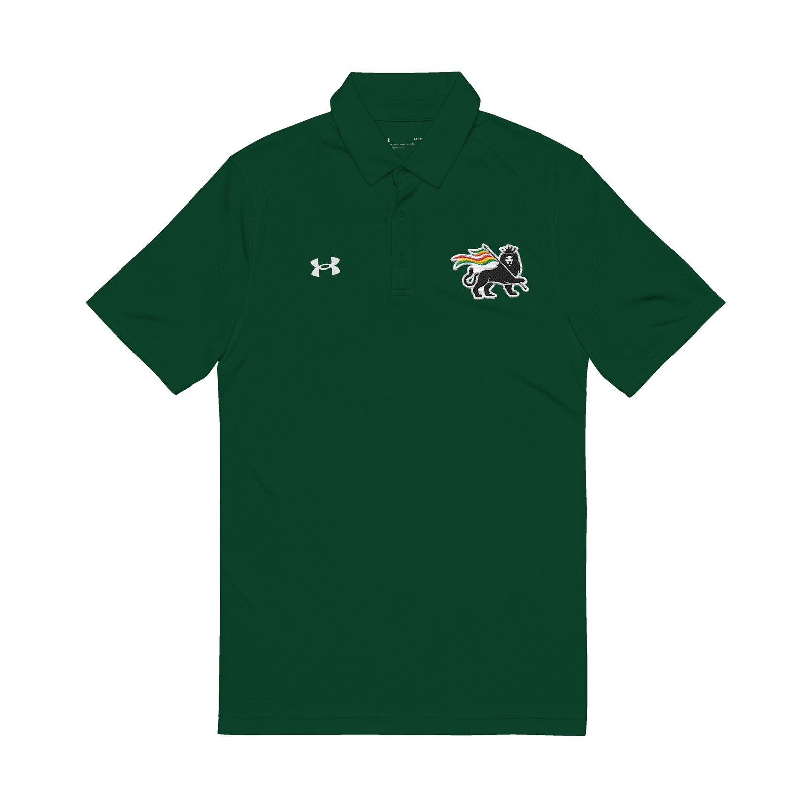 Rasta Lion Of Judah Under Armour® Men’s Polo - Image 7