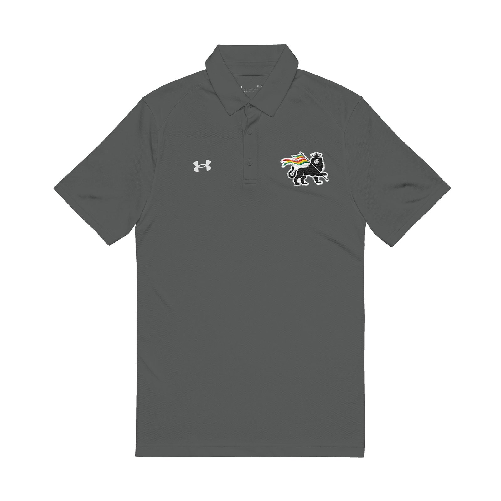 Rasta Lion Of Judah Under Armour® Men’s Polo - Image 5