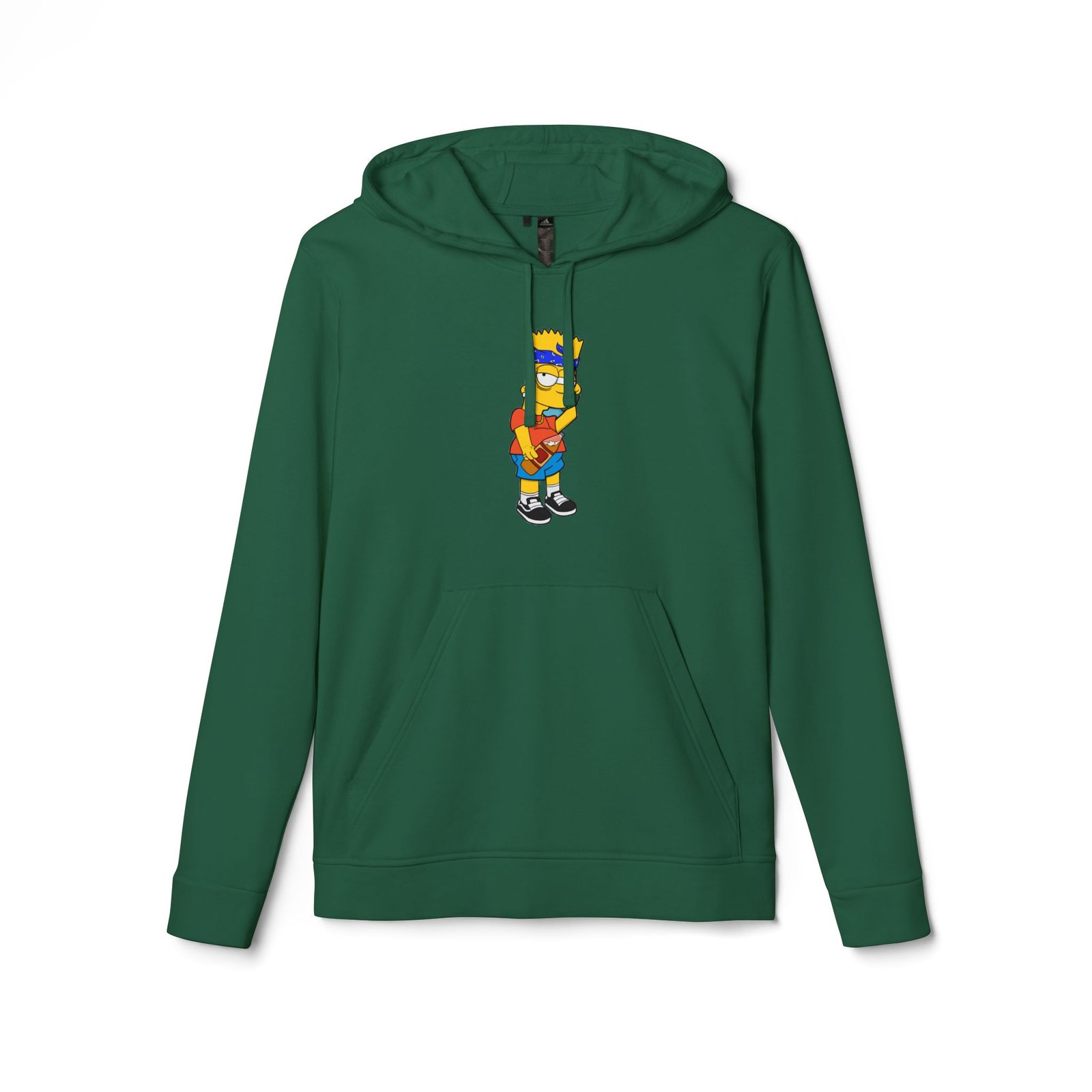 Bart Simpson Streetwear Adidas Fleece Hoodie - Image 17