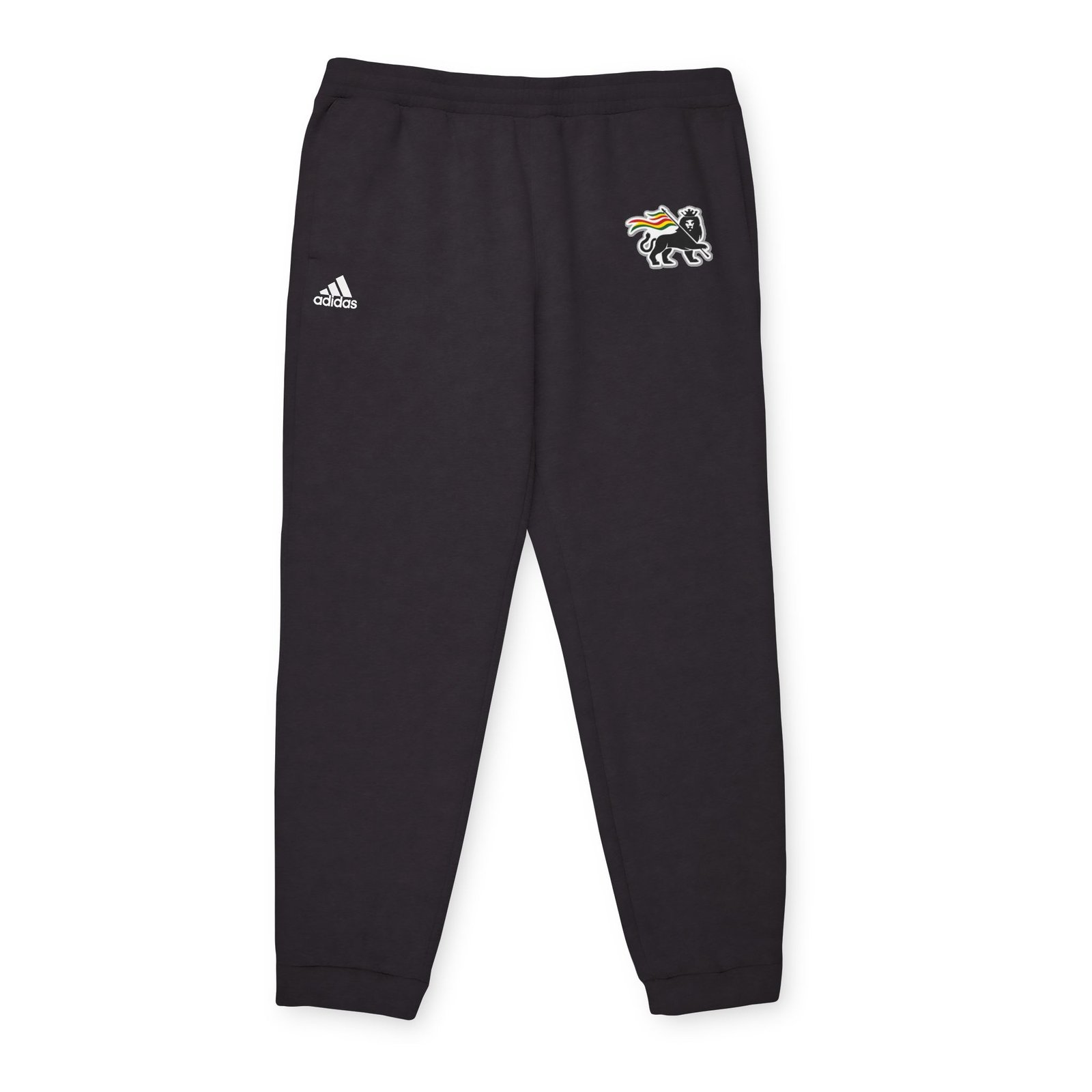Rasta Lion Of Judah Adidas Fleece Joggers - Image 13