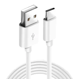 iPhone USB-A to USB-C Fast Charger Cable 6A Universal White 1M ✍🏽