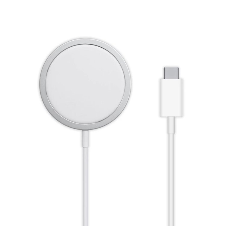 iPhone USB-C Wireless Magnetic Fast Charger Pad 15W Universal White Qi-Compatible - Image 2