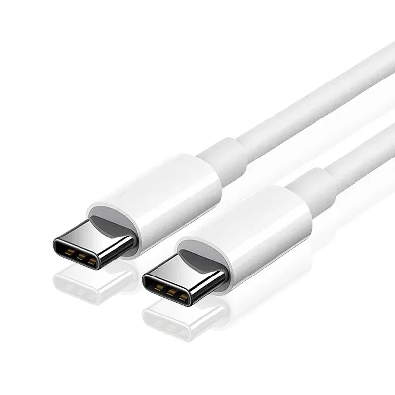 iPhone USB C Fast Charger Cable 5A White 1M - Image 2