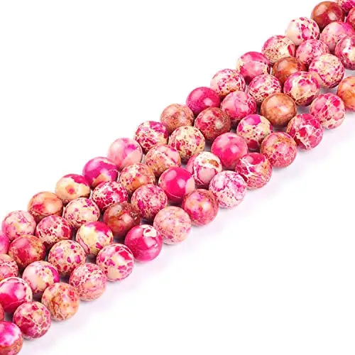 Natural Gemstone Buddha Head Bracelet Healing Reiki Bracelet Bangles 8 mm Beads - Image 52