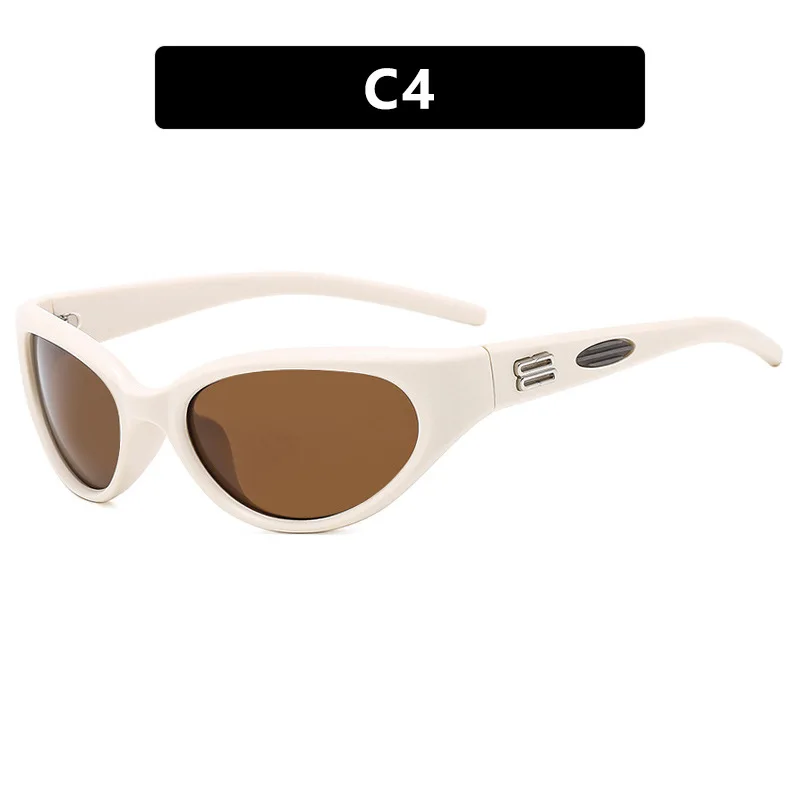 Y2K Designer Mirror Fashion Sunglasses – UV400 Shades – Cycle Sport - Image 8