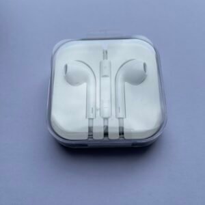 iPhone 3.5mm Jack Wired In-Ear Headphones Universal White 1.2M