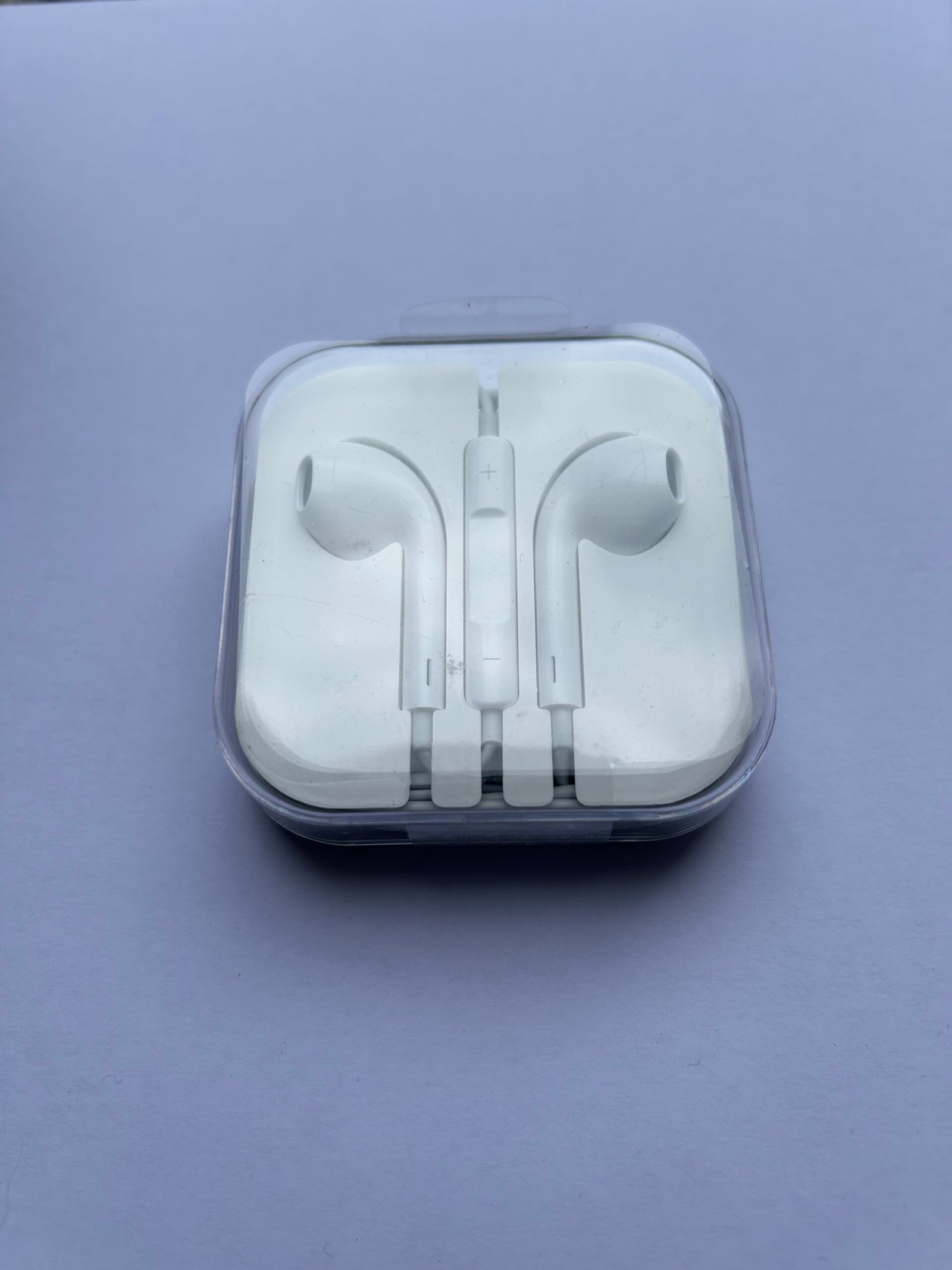 iPhone 3.5mm Jack Wired In-Ear Headphones Universal White 1.2M