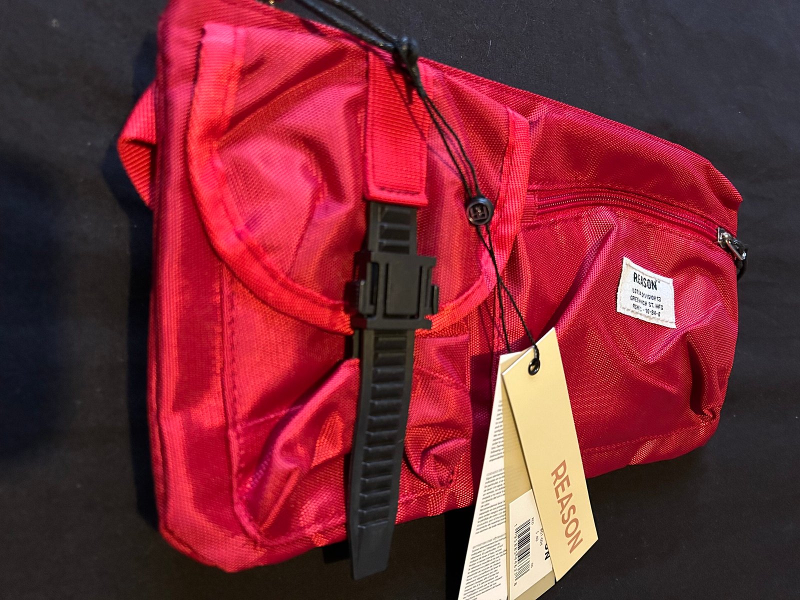 Reason Jet Crossbody Bag - Red - Image 6