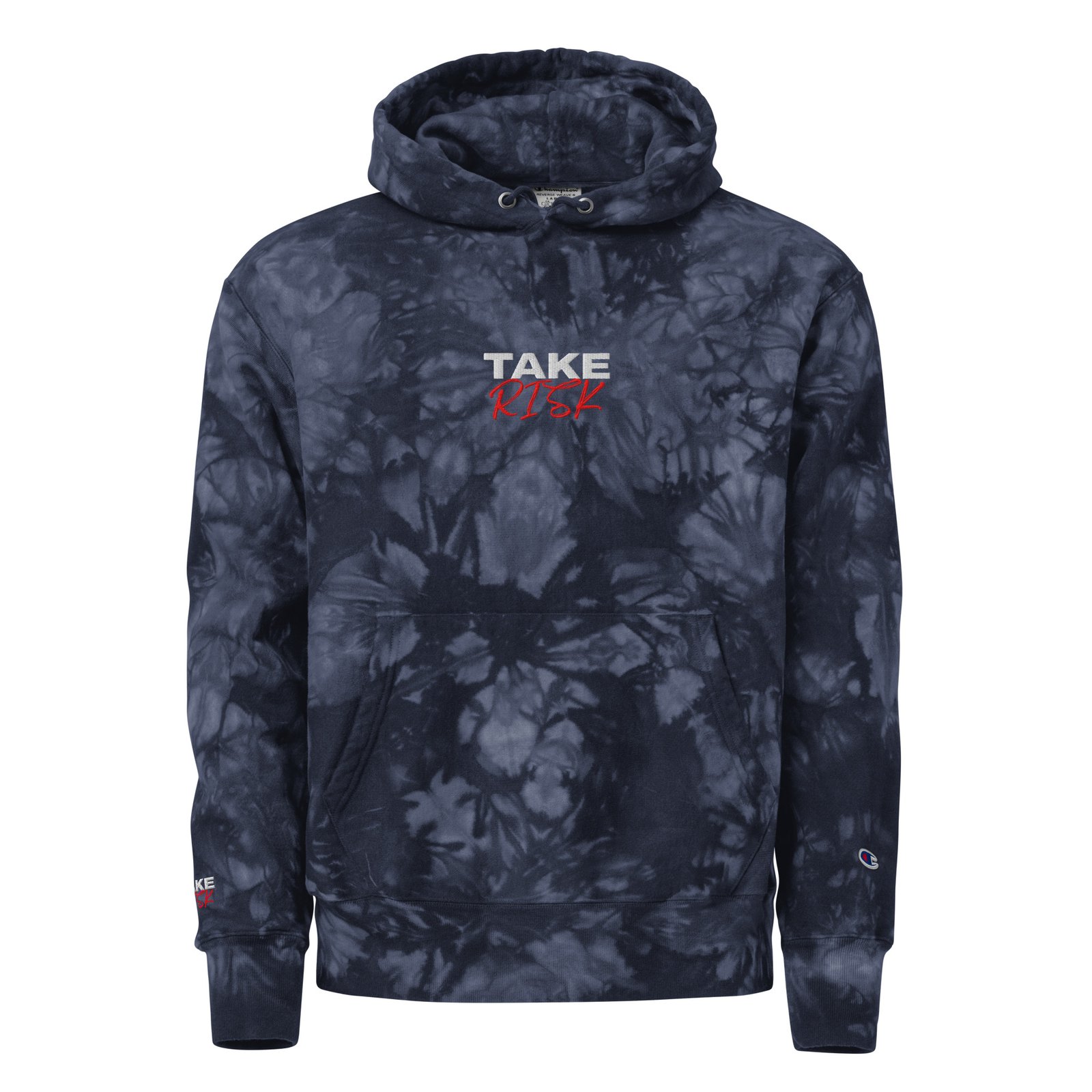 Take Risk Champion Tie-Dye Hoodie - Image 5