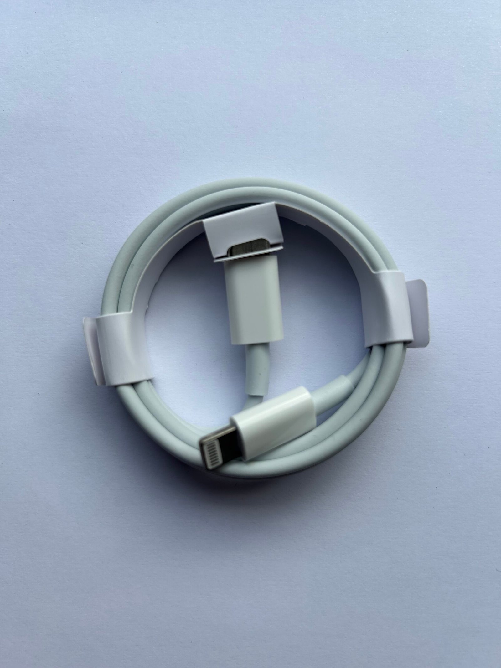 iPhone USB C to Lightning Charger Cable 2A White 1M