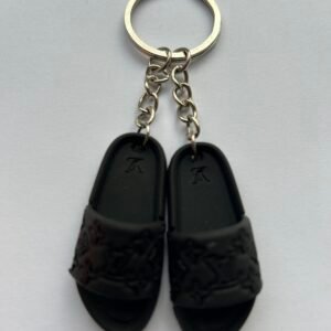 LV Slides Keychain – Collectible Designer Accessory Gift