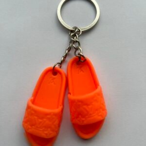 LV Slides Keychain – Collectible Designer Accessory Gift