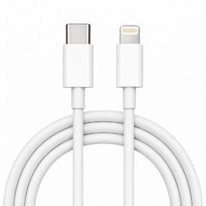 USB-C to Lightning Charger Cable 2A White 1M