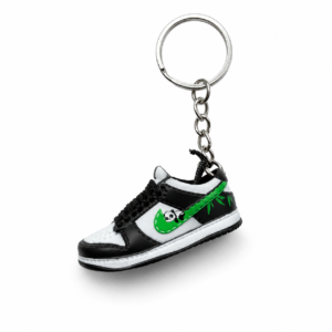 Mini Nike Dunk Low “Panda” 3D Sneaker Shoe Keychain – Collectible Accessory Gift