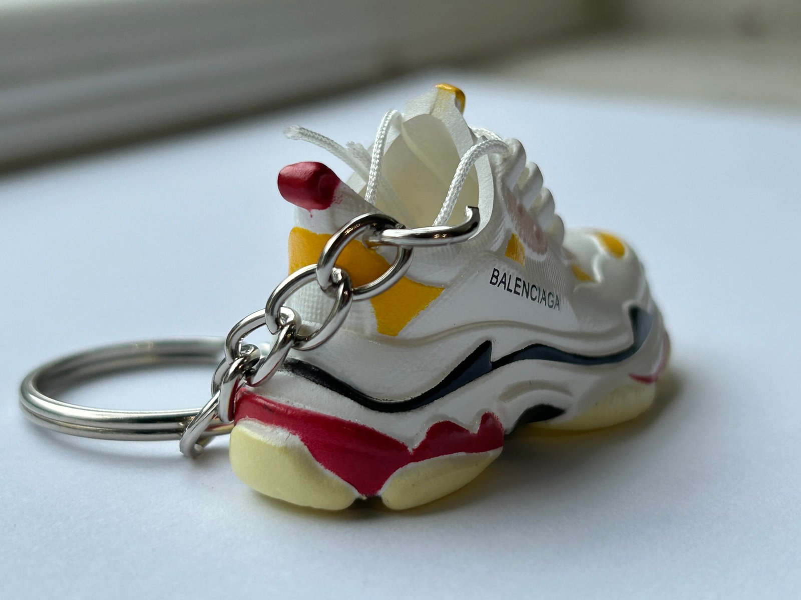 Balenciaga Triple S Sneaker Mini 3D Shoe Keychain - Image 3