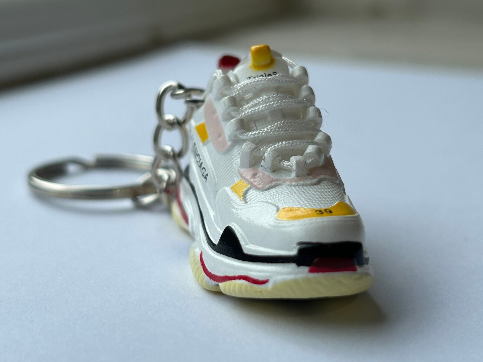 Balenciaga Triple S Sneaker Mini 3D Shoe Keychain - Image 2