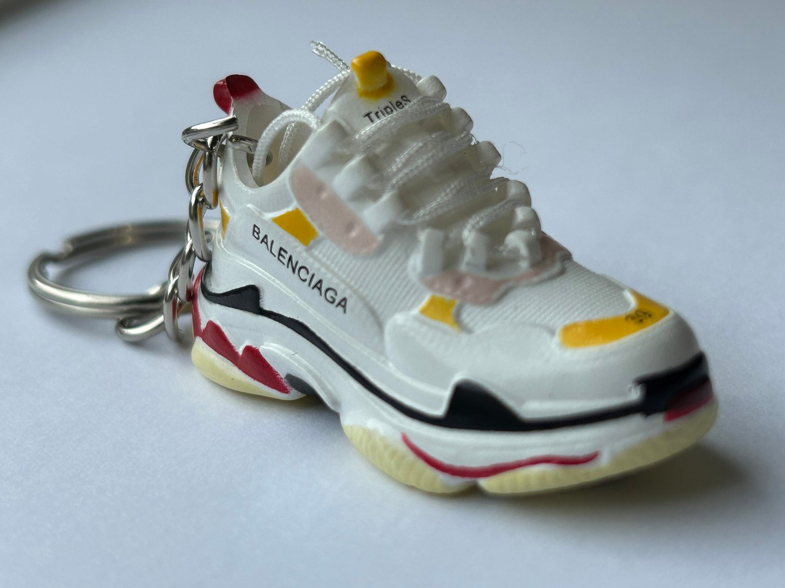 Balenciaga Triple S Sneaker Mini 3D Shoe Keychain - Image 4